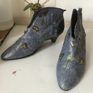 Vintage Italian ankle boots